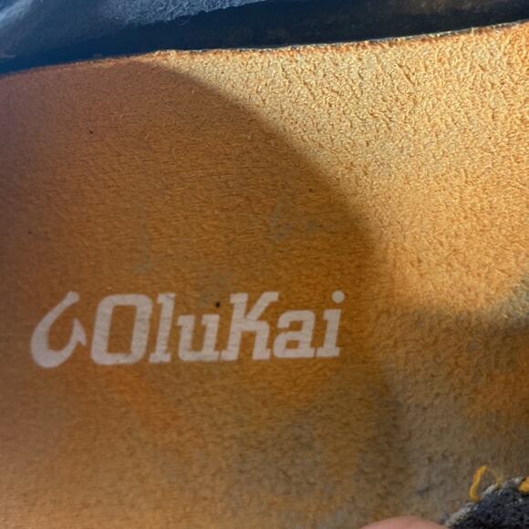 Olukai Nohea Mesh Grey Slip On Shoes Size 8 - Picture 10 of 11